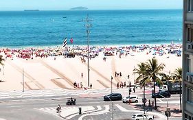 Apartamento Copacabana Vista Mar, quadra da praia.